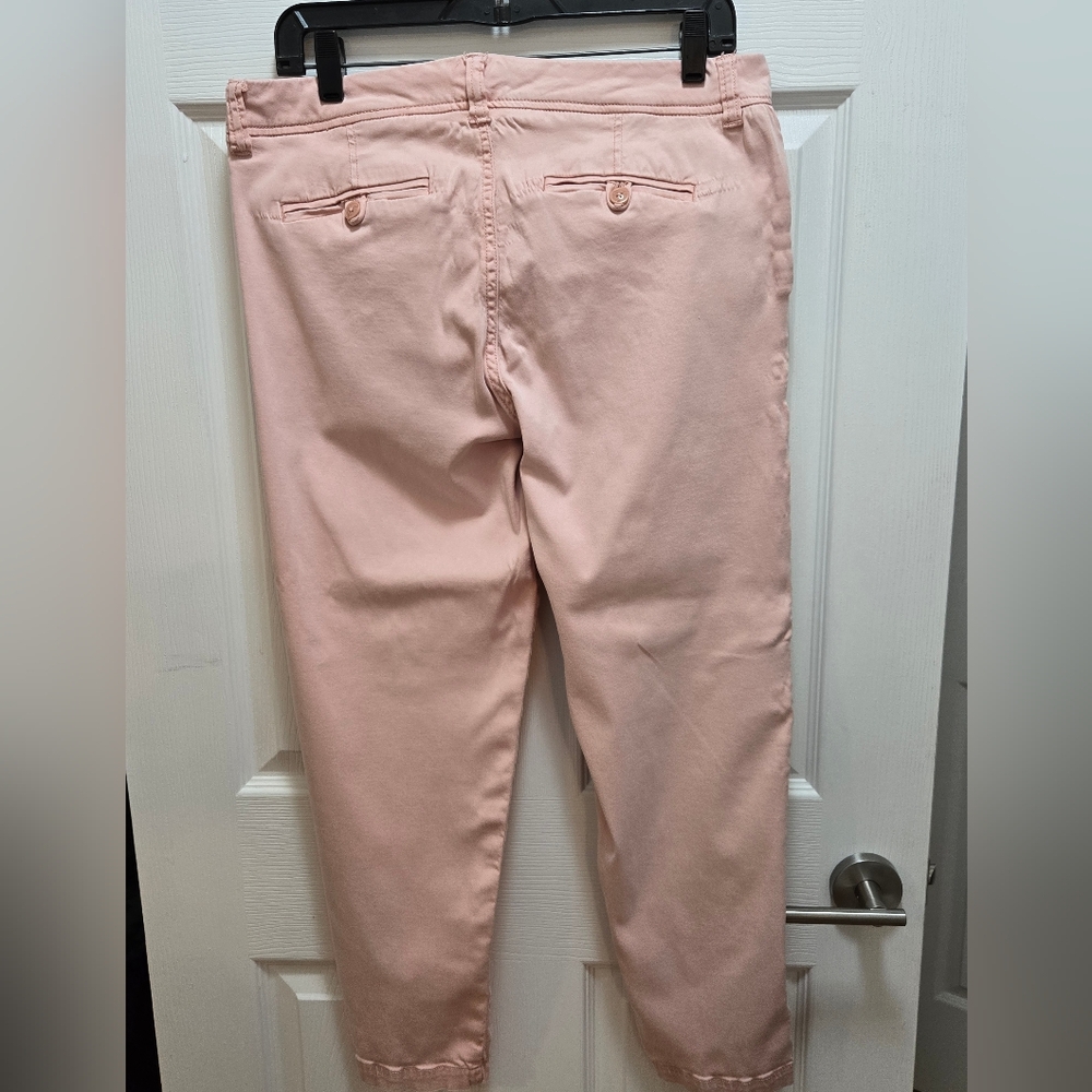 Liverpool Light Pink Straight Leg Pants Size 8 - Picture 4 of 12